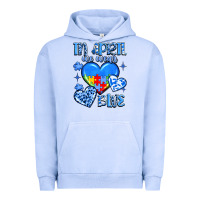 Pigment Grape Ice in april we wear blue Urban Hoodie - JahusDesignShop