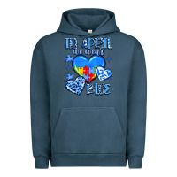 Pigment Midnight Navy in april we wear blue Urban Hoodie - JahusDesignShop