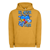 Pigment Peanut Butter in april we wear blue Urban Hoodie - JahusDesignShop