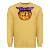 Antique Gold Jack O' Lantern Halloween Pumpkin Premium Sweatshirt - RanaPortraitStore