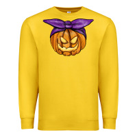 Lemon Jack O' Lantern Halloween Pumpkin Premium Sweatshirt - RanaPortraitStore