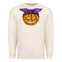 Sandshell Jack O' Lantern Halloween Pumpkin Premium Sweatshirt - RanaPortraitStore