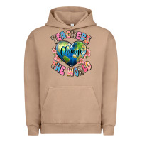 Pigment Burro teachers change the world Urban Hoodie - JahusDesignShop