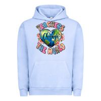 Pigment Grape Ice teachers change the world Urban Hoodie - JahusDesignShop