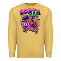 Antique Gold Sorta sweet sorta spooky sneaker and heel afro wom Premium Sweatshirt - RanaPortraitStore