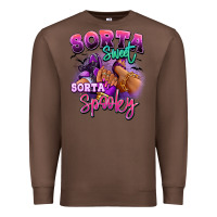 Chestnut Sorta sweet sorta spooky sneaker and heel afro wom Premium Sweatshirt - RanaPortraitStore