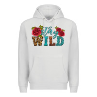 Dove Grey stay wild Premium Hoodie - HRA Design Shop