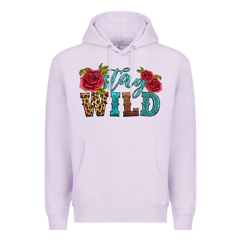 Stay Wild Premium Hoodie by HRA Design Shop | Teevron
