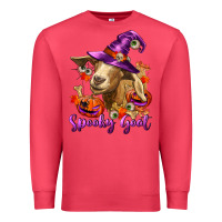 Cardinal Spooky Goat Premium Sweatshirt - RanaPortraitStore
