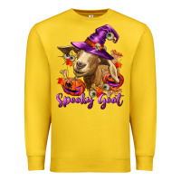 Lemon Spooky Goat Premium Sweatshirt - RanaPortraitStore