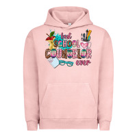 Pigment Salmon best school counselor ever Urban Hoodie - AdoDesignShop