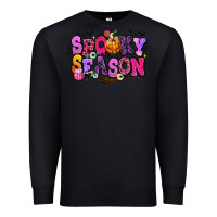 Black Spooky season Halloween Premium Sweatshirt - RanaPortraitStore