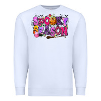 White Spooky season Halloween Premium Sweatshirt - RanaPortraitStore