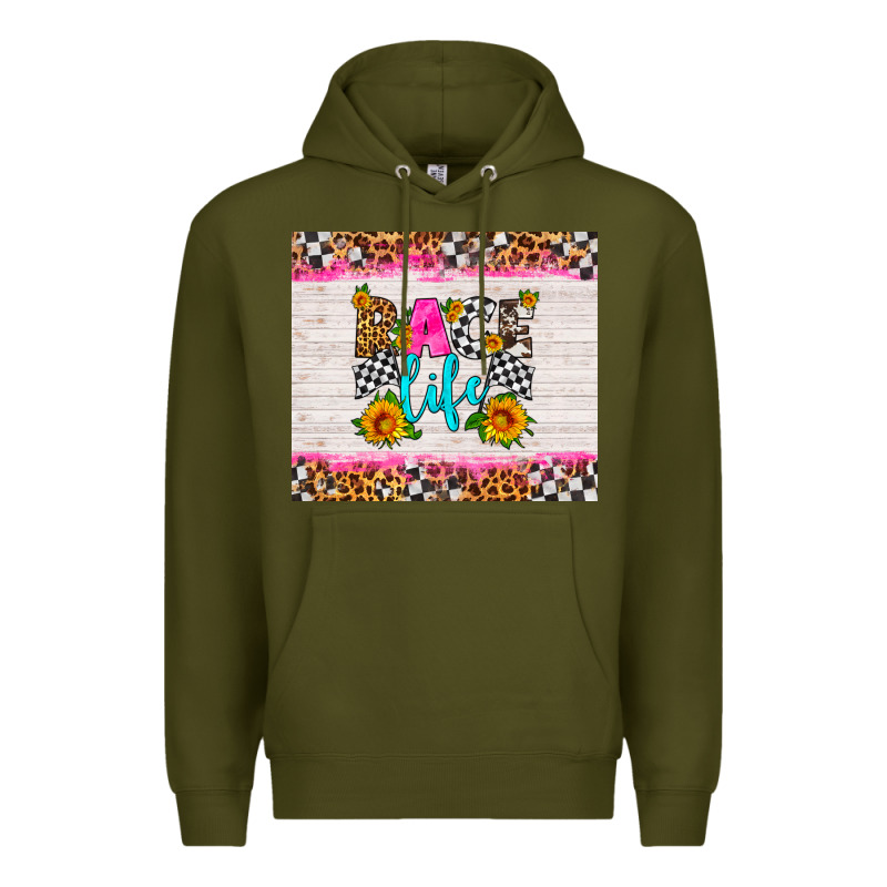 Race Life Premium Hoodie by HRA Design Shop | Teevron