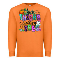 Carrot Thick thighs spooky vibes Premium Sweatshirt - RanaPortraitStore