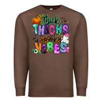 Chestnut Thick thighs spooky vibes Premium Sweatshirt - RanaPortraitStore