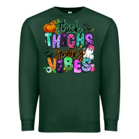 Sports Green Thick thighs spooky vibes Premium Sweatshirt - RanaPortraitStore