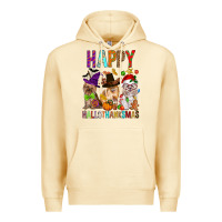 Pina Colada Happy hallothankmas dog Premium Hoodie - FaDigitalArtStudio