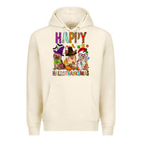 Tofu Happy hallothankmas dog Premium Hoodie - FaDigitalArtStudio