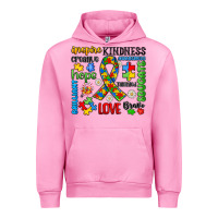 Fuchsia Pink autism awareness Urban Hoodie - JahusDesignShop