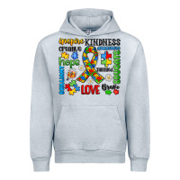 Heather Grey autism awareness Urban Hoodie - JahusDesignShop