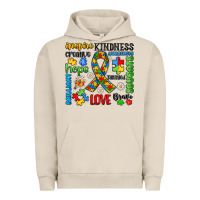 Pigment French Oak autism awareness Urban Hoodie - JahusDesignShop