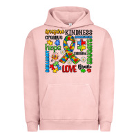 Pigment Salmon autism awareness Urban Hoodie - JahusDesignShop