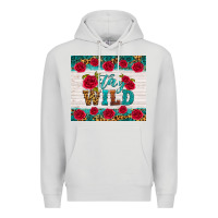 Dove Grey stay wild Premium Hoodie - HRA Design Shop