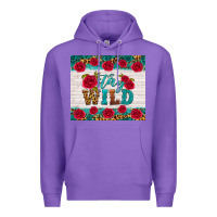 Purple stay wild Premium Hoodie - HRA Design Shop