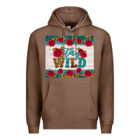 Chestnut stay wild Premium Hoodie - HRA Design Shop