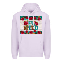 Lilac stay wild Premium Hoodie - HRA Design Shop