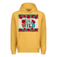 Mustard stay wild Premium Hoodie - HRA Design Shop