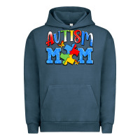 Pigment Midnight Navy autism mom Urban Hoodie - JahusDesignShop