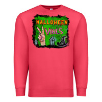 Cardinal Watercolor Halloween Vibes Premium Sweatshirt - RanaPortraitStore