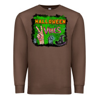 Chestnut Watercolor Halloween Vibes Premium Sweatshirt - RanaPortraitStore