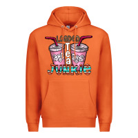 Carrot loaded tea junkie Premium Hoodie - CowhideDigitalArt
