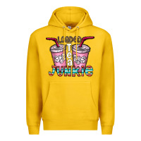 Lemon loaded tea junkie Premium Hoodie - CowhideDigitalArt