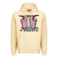 Pina Colada loaded tea junkie Premium Hoodie - CowhideDigitalArt