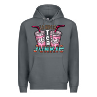 Rock loaded tea junkie Premium Hoodie - CowhideDigitalArt