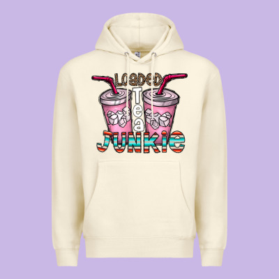Loaded Tea Junkie Premium Hoodie Designed By Cowhidedigitalart