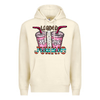 Sandshell loaded tea junkie Premium Hoodie - CowhideDigitalArt