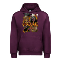 Mauve Wine 2023 graduate leopard Urban Hoodie - AdoDesignShop