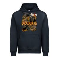 Navy 2023 graduate leopard Urban Hoodie - AdoDesignShop