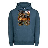 Pigment Midnight Navy 2023 graduate leopard Urban Hoodie - AdoDesignShop