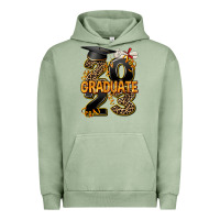 Pigment Oil Green 2023 graduate leopard Urban Hoodie - AdoDesignShop