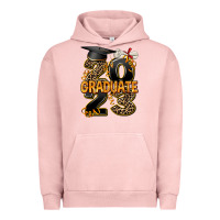 Pigment Salmon 2023 graduate leopard Urban Hoodie - AdoDesignShop