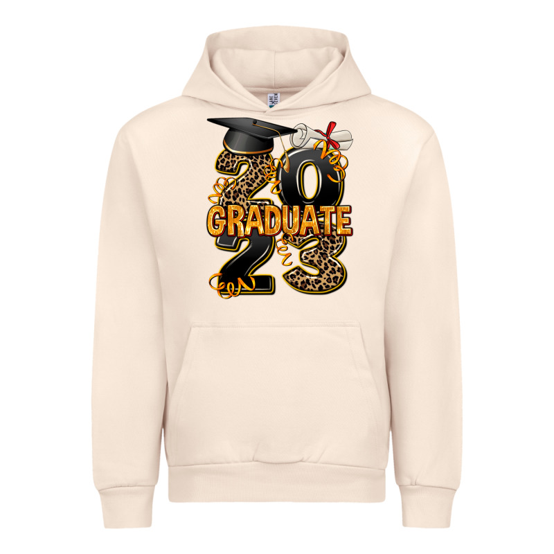 2023 Graduate Leopard Urban Hoodie by AdoDesignShop | Teevron
