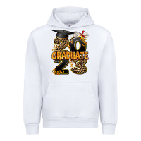 White 2023 graduate leopard Urban Hoodie - AdoDesignShop