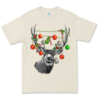 Bone Mule deer with Premium Tee - LillyAllenDesigns
