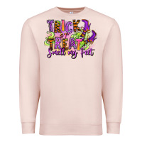 Pale Pink Trick or treat smell my feet Premium Sweatshirt - RanaPortraitStore